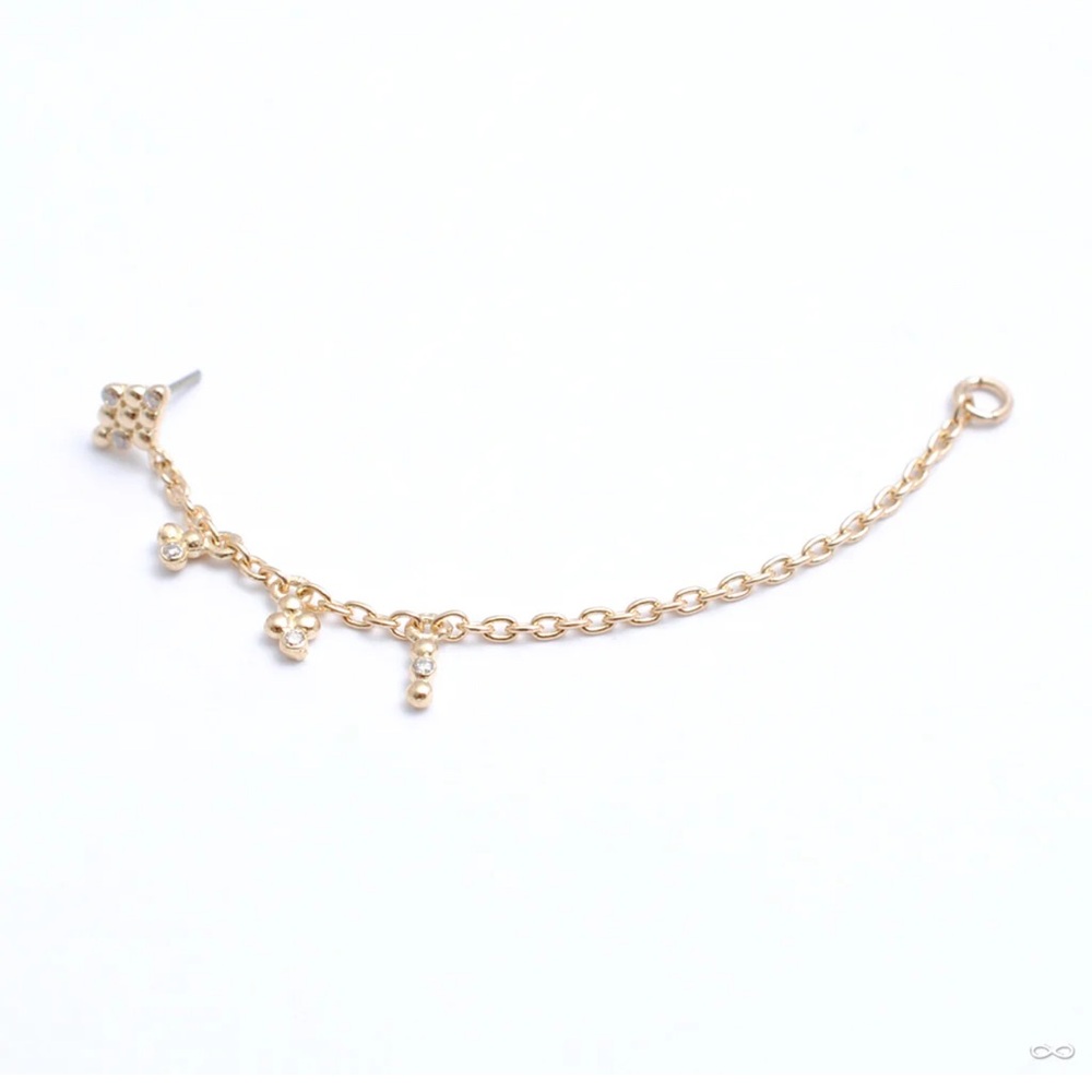 This & That Lasso Press-fit End in Gold from Pupil Hall